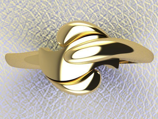 ITALIAN RING 3D print model_8