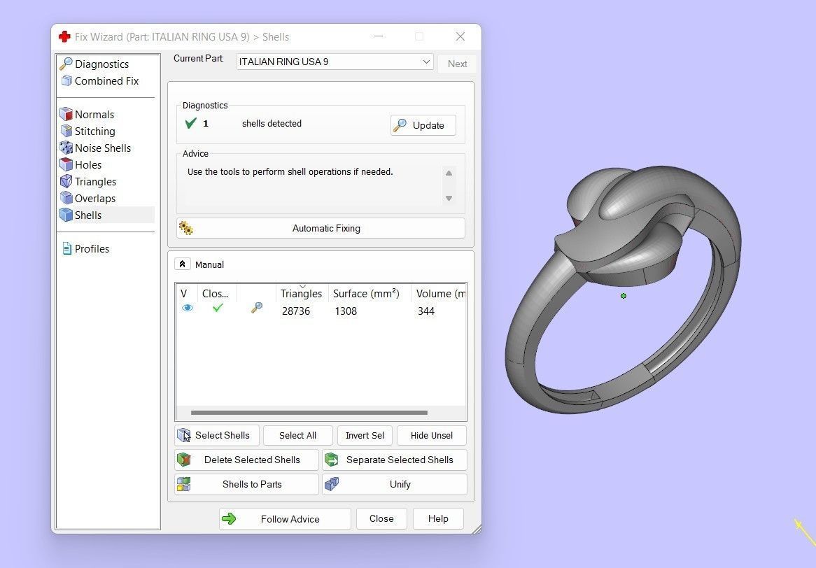 ITALIAN RING 3D print model_15