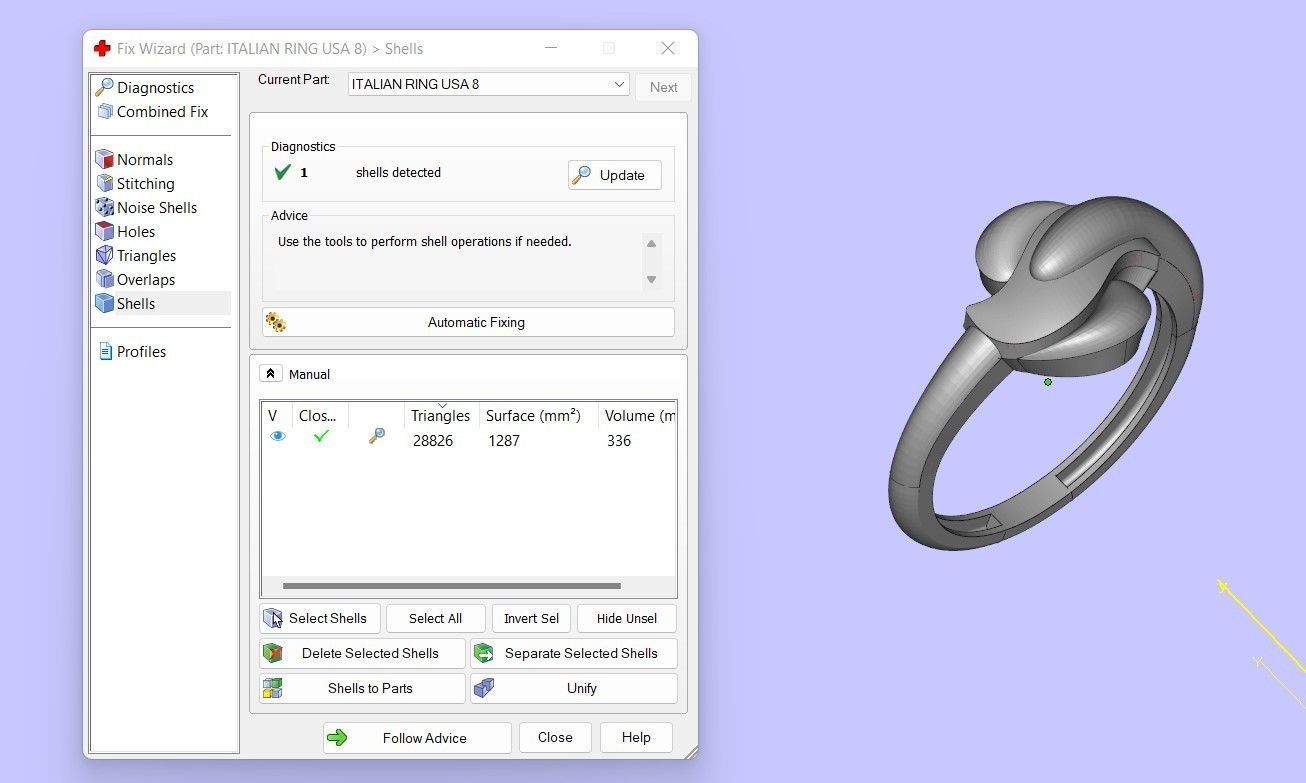 ITALIAN RING 3D print model_16