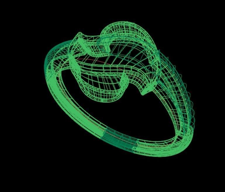 ITALIAN RING 3D print model_13