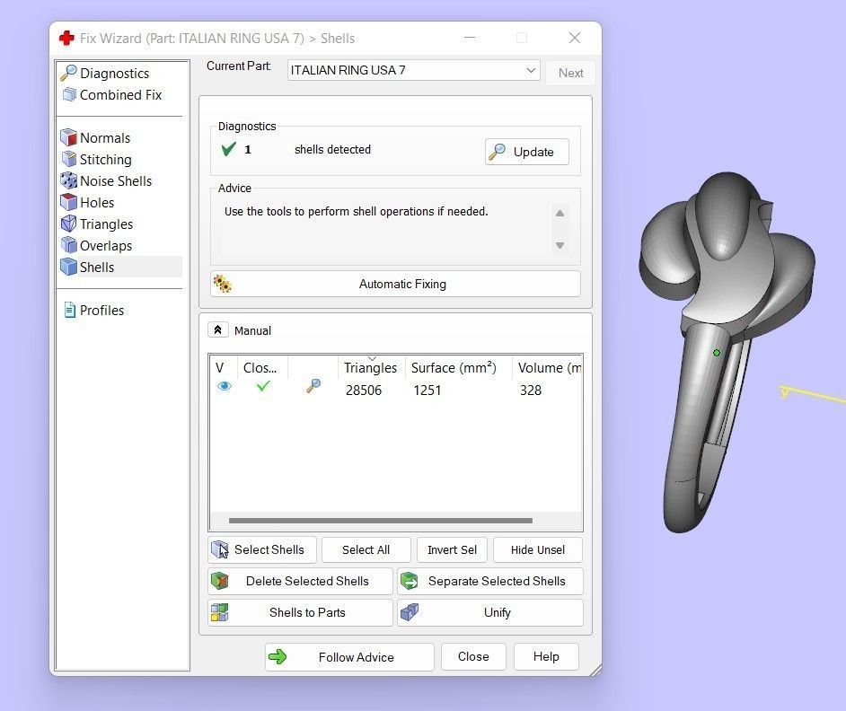 ITALIAN RING 3D print model_14