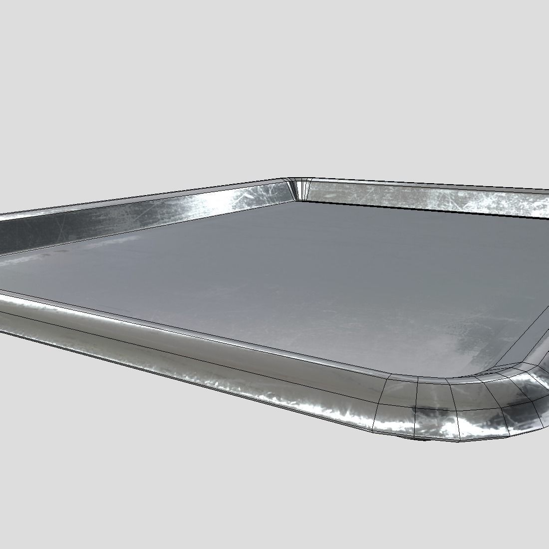 CC0 - Tray Free low-poly 3D model_14