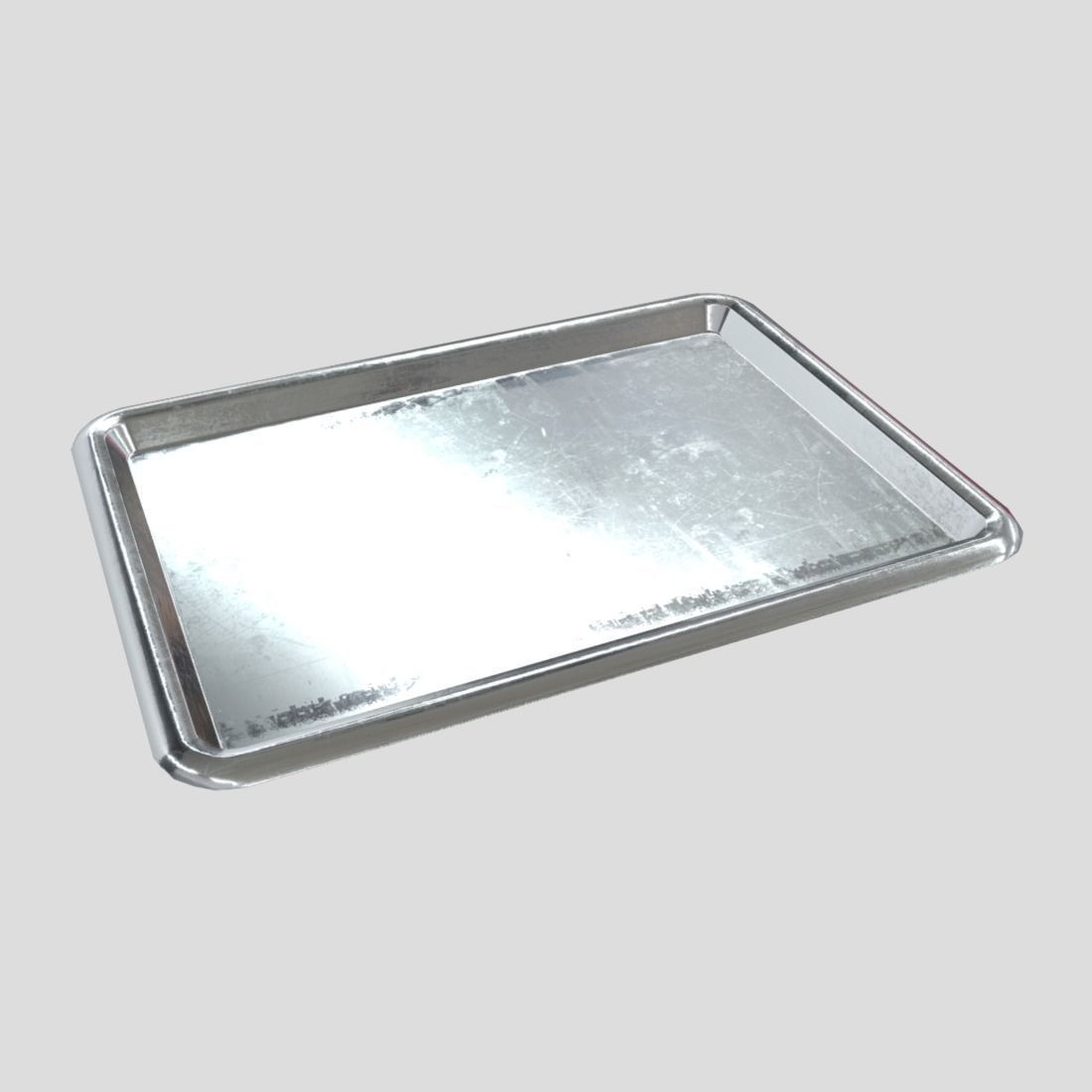 CC0 - Tray Free low-poly 3D model_3