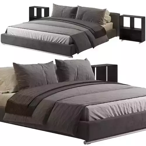 Flexform groundpiece bed