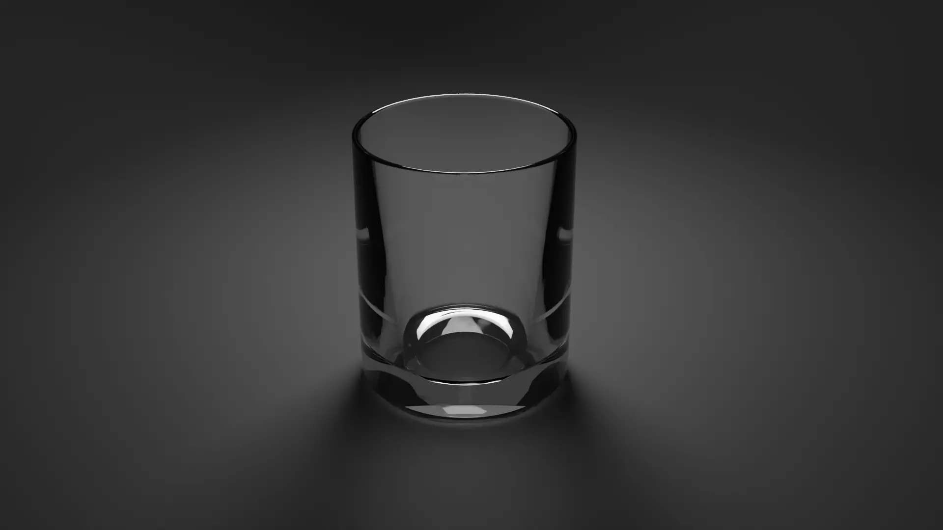 Glass of water Free 3D model