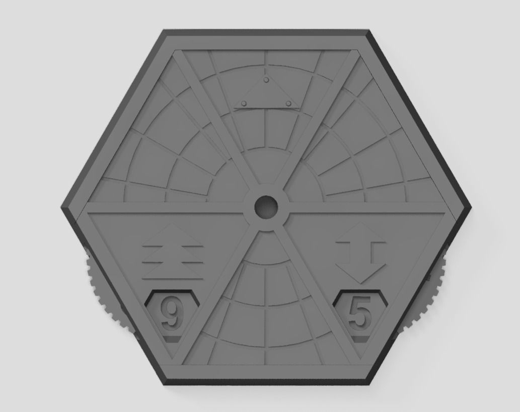 Aeronautica base 3D print model_1