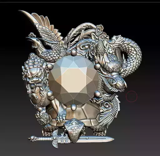 Dragon pendant