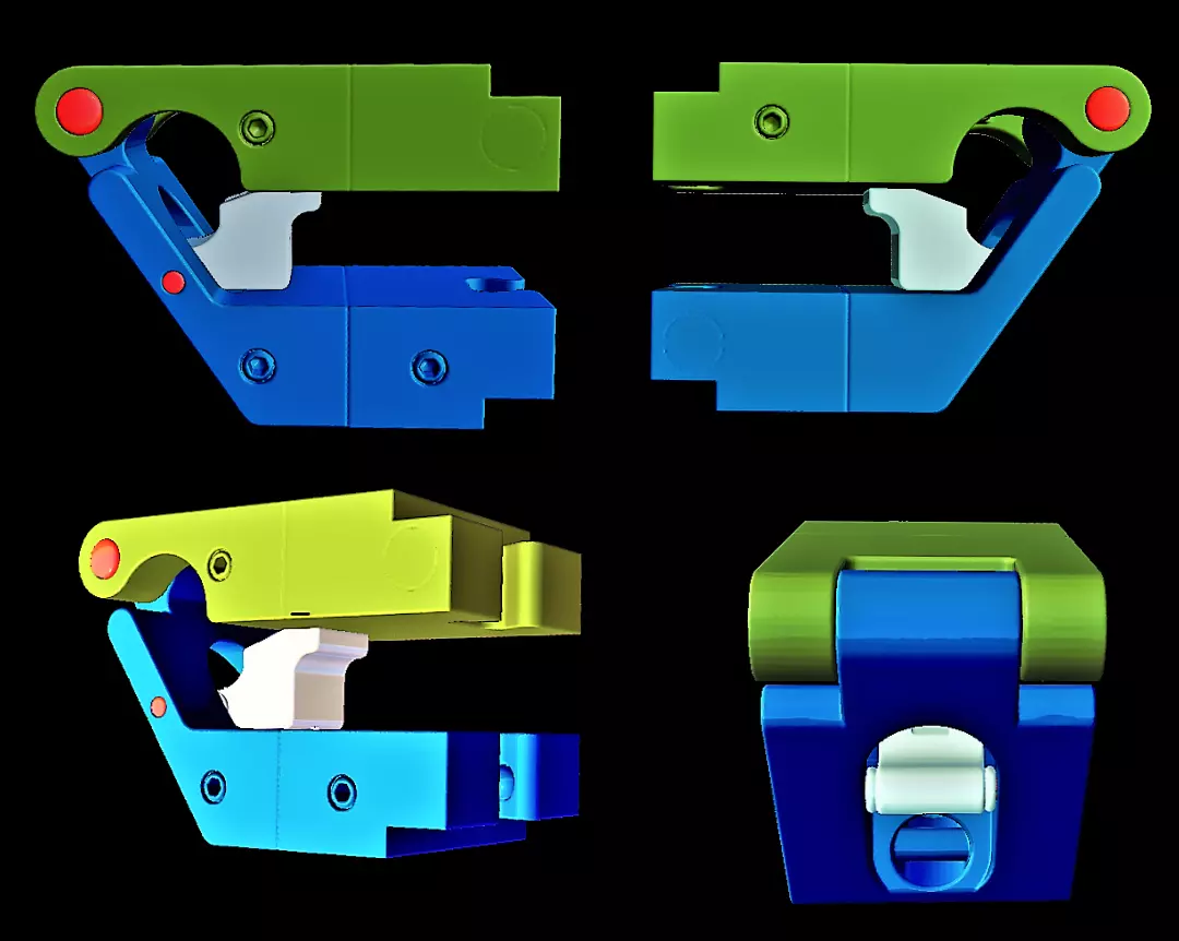Dental articulator 3D model printable STL file 3D model_0