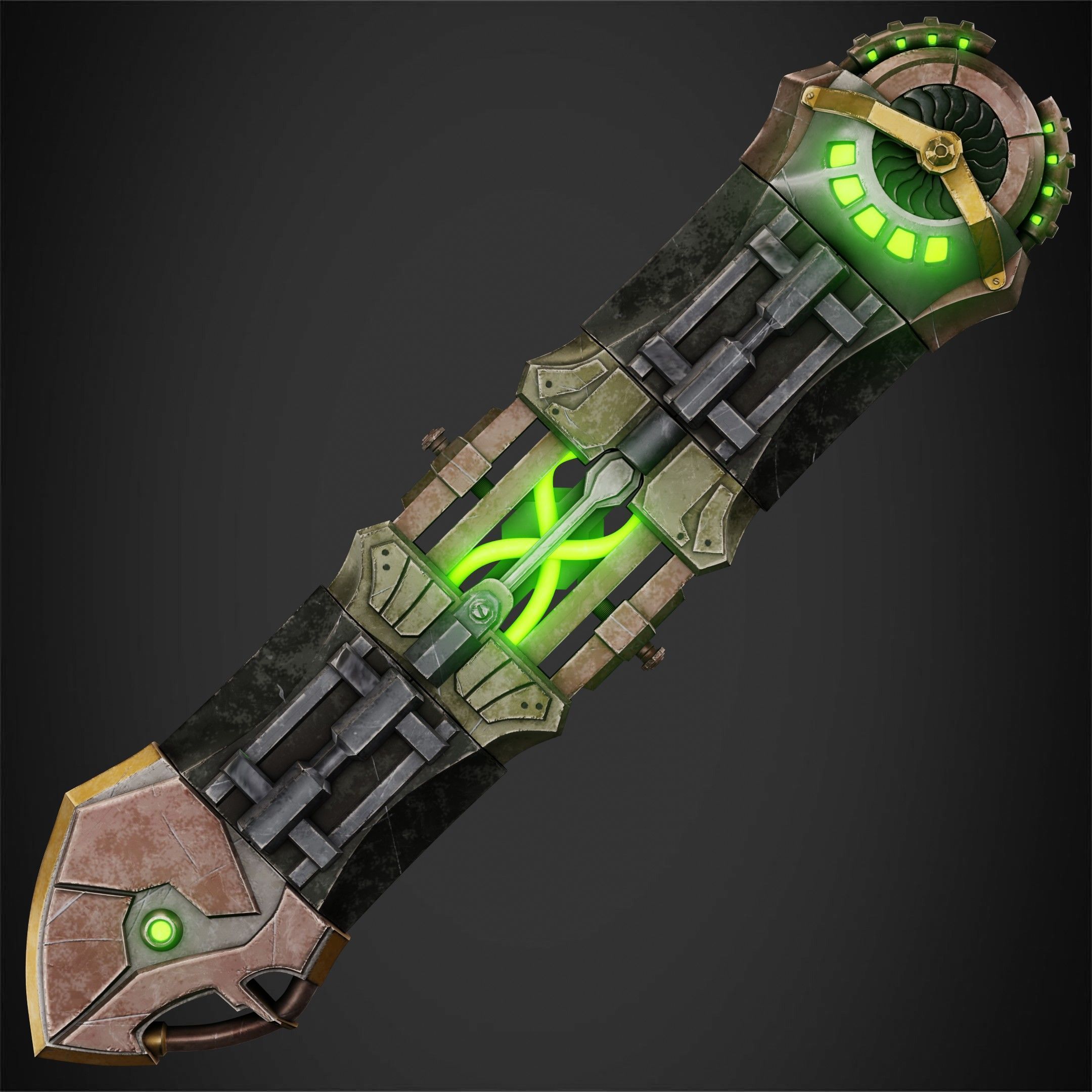 Arcane Ekko Fireflight HoverBoard for Cosplay 3D print model_7