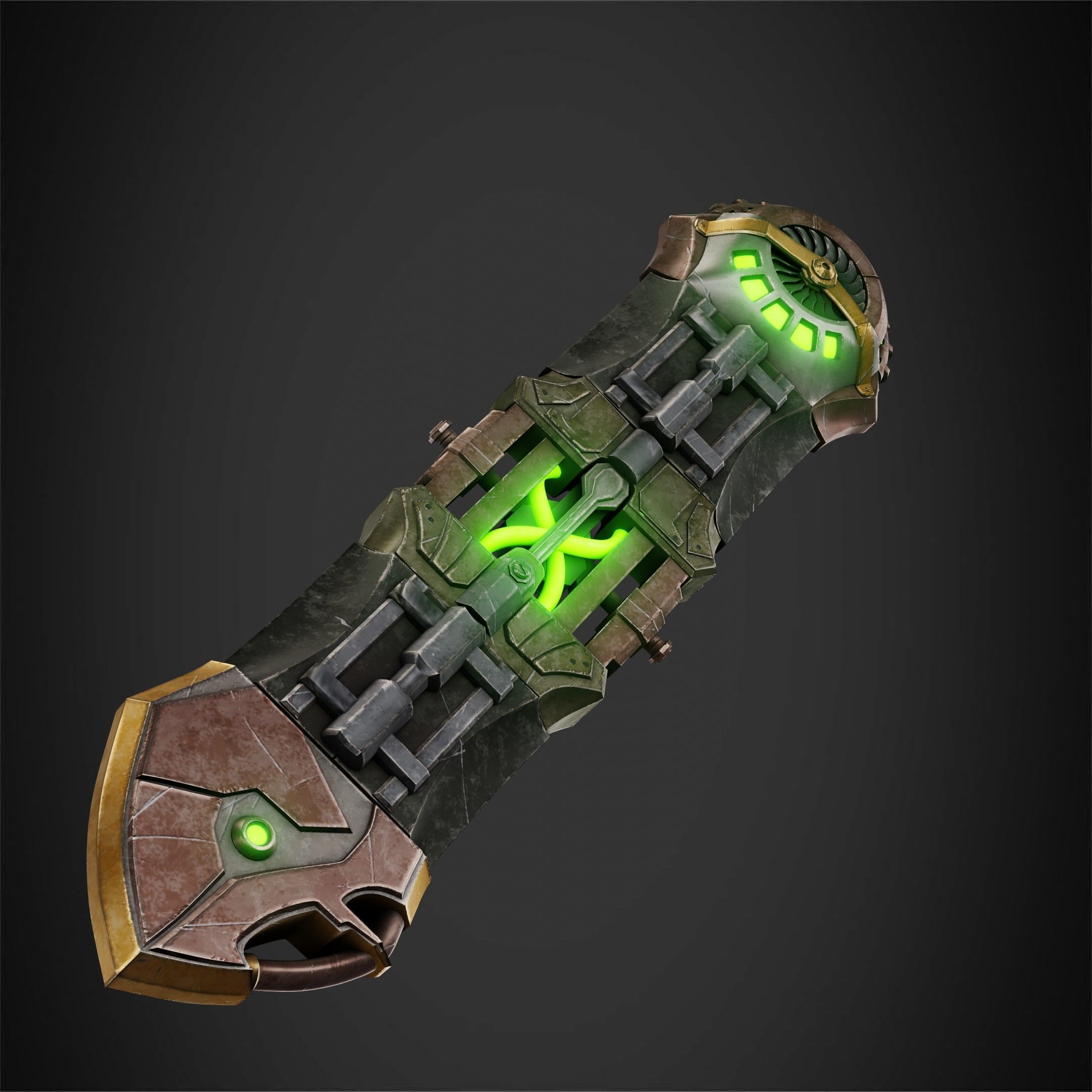 Arcane Ekko Fireflight HoverBoard for Cosplay 3D print model_6