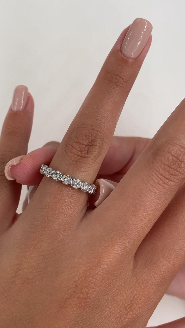 Eternity rings collection 3D print model_3