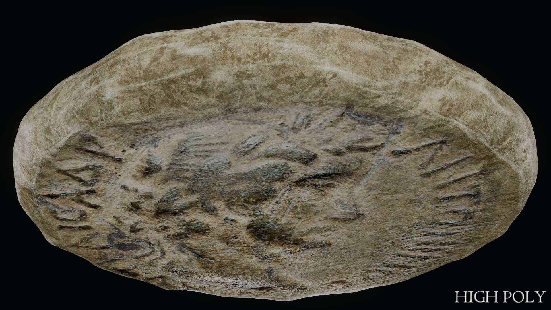 Lykaonia Coin 2 Low-poly 3D model_11