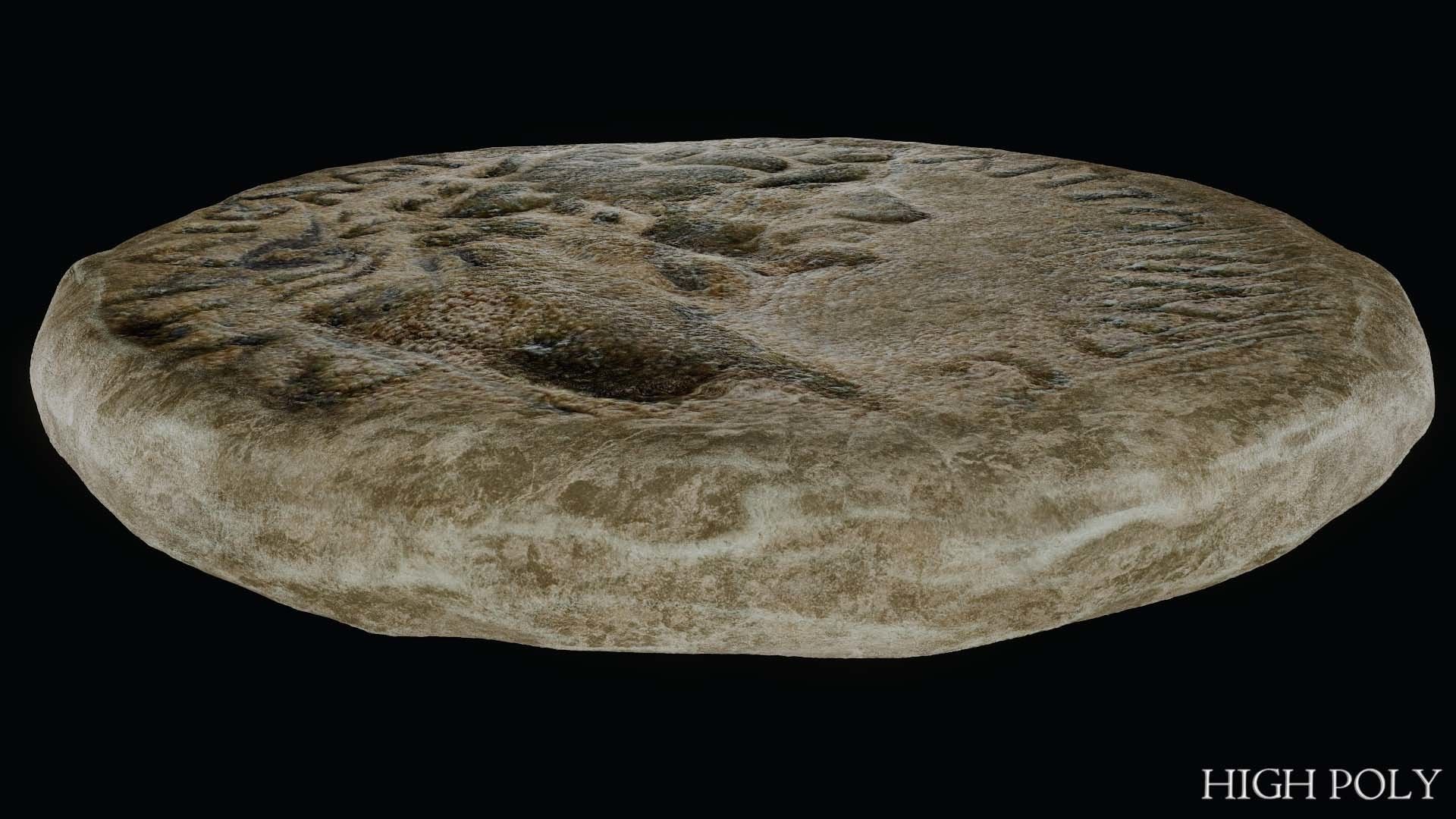 Lykaonia Coin 2 Low-poly 3D model_13