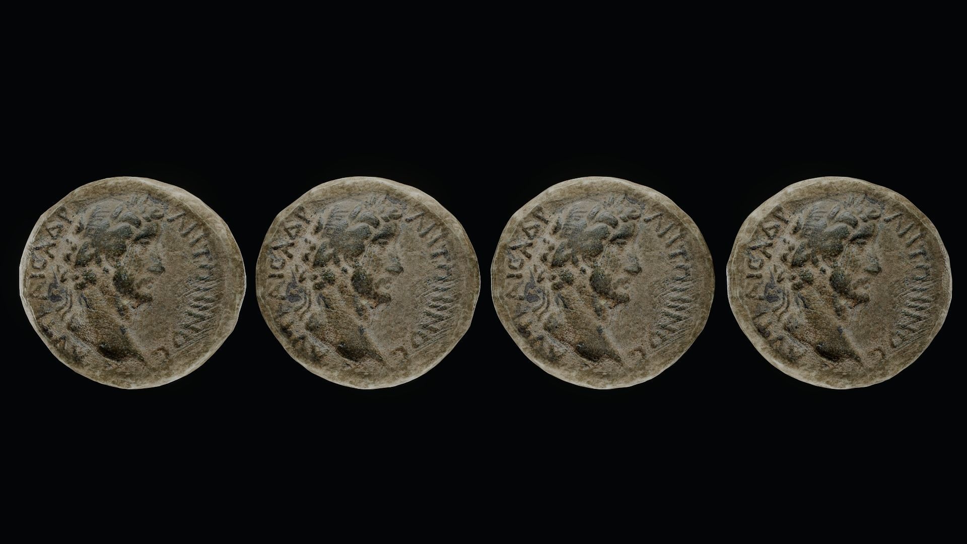 Lykaonia Coin 2 Low-poly 3D model_67