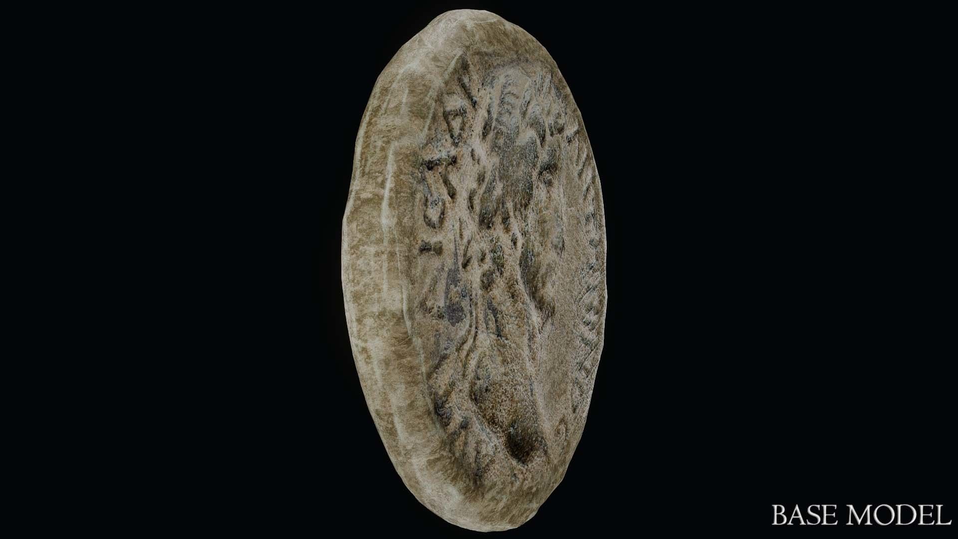 Lykaonia Coin 2 Low-poly 3D model_39