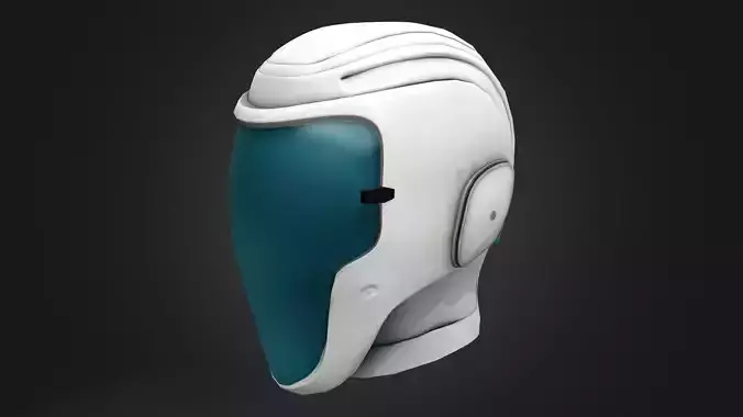 Sci-fi Research Space Helmet