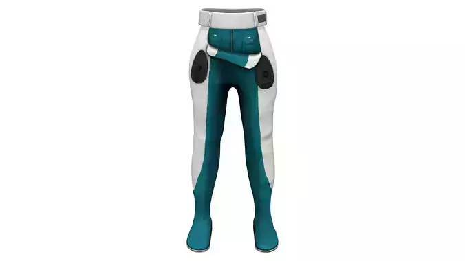 Sci-fi Pants With Shoes