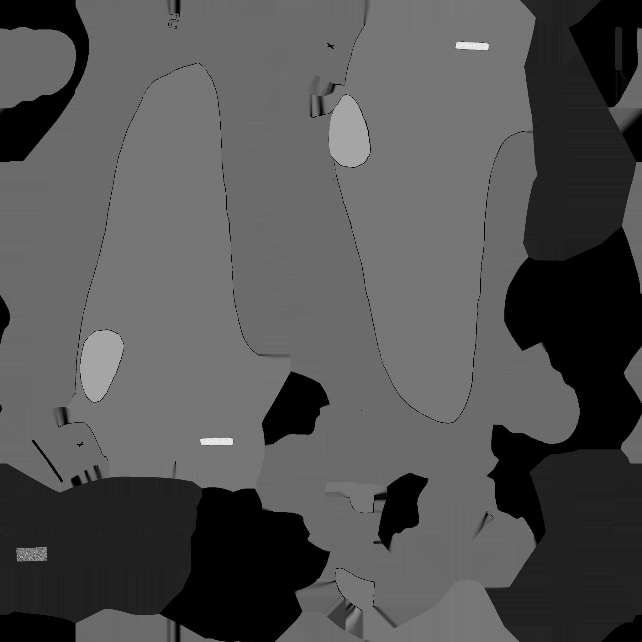 Sci-fi Pants With Shoes Low-poly 3D model_11