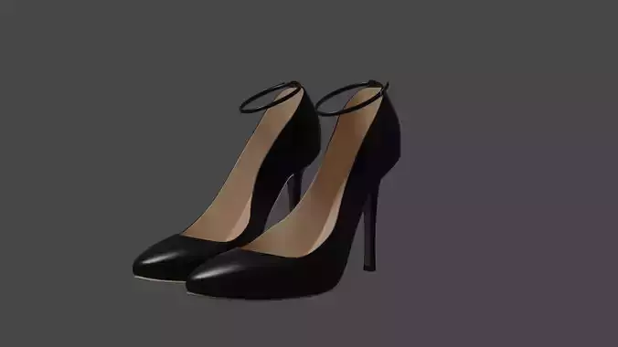Woman shoes 3D model
