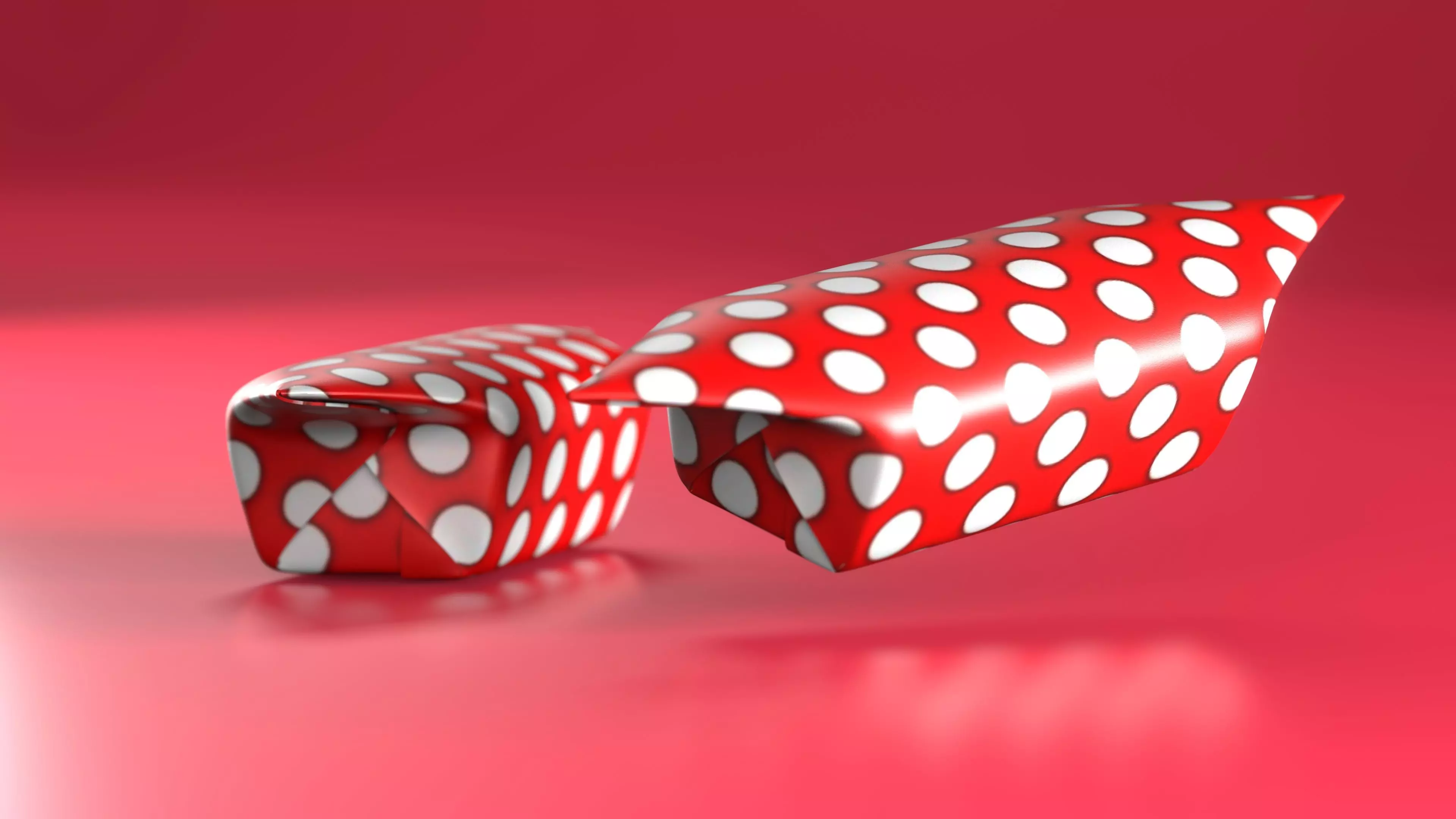 Krowka fudge candy packaging 3D model 3D model_0