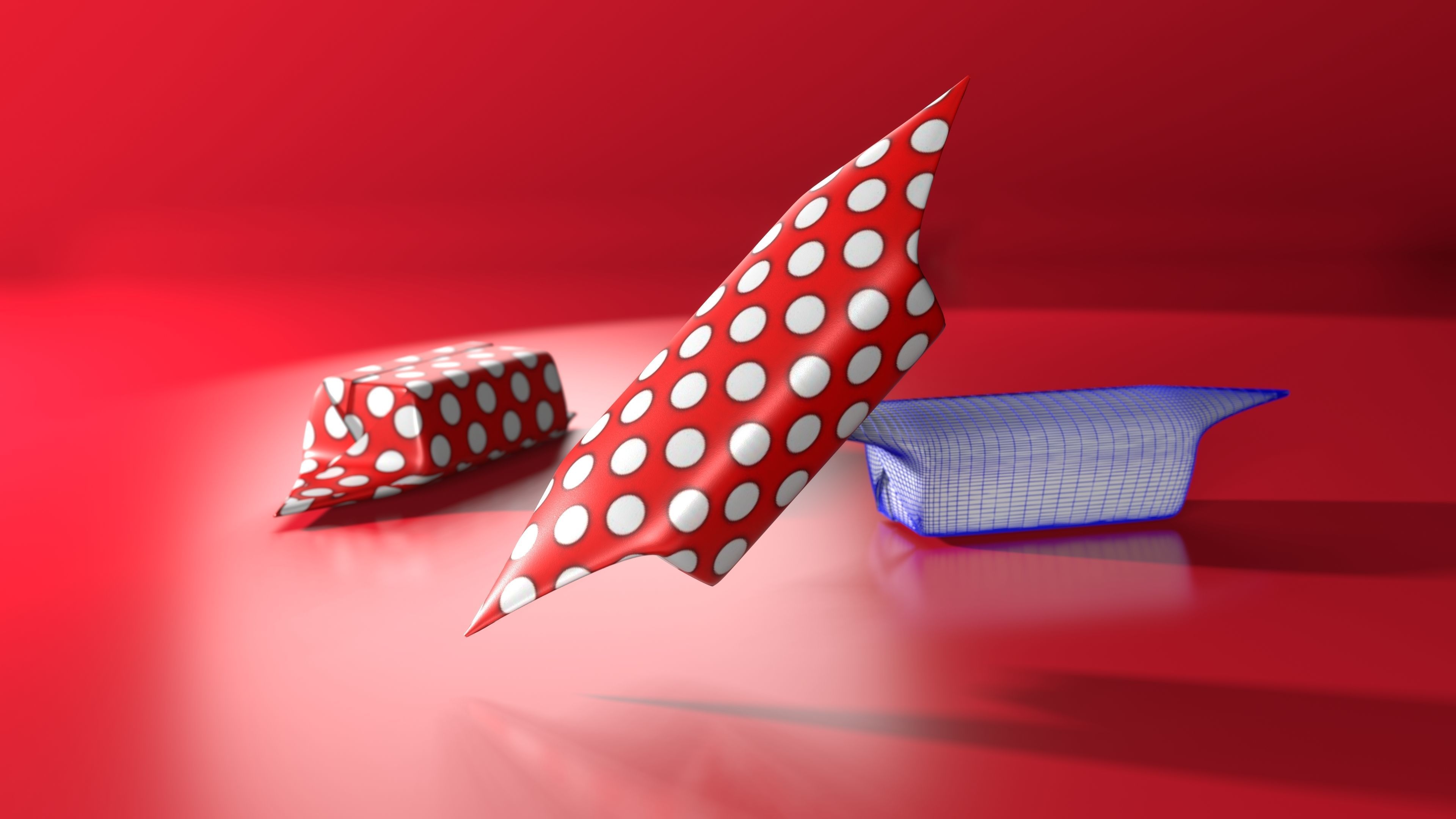 Krowka fudge candy packaging 3D model 3D model_1