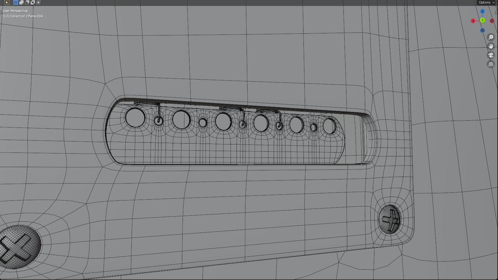 Fender Stratocaster Guitar 3D model_13