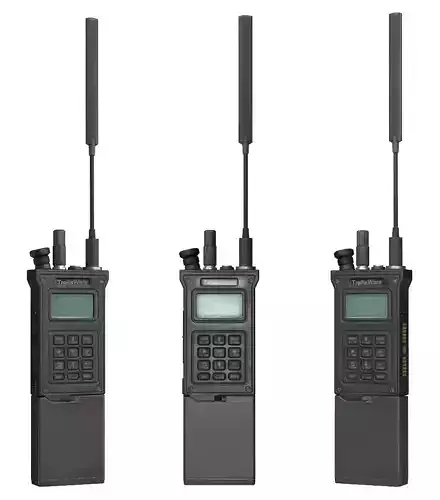 MILITARY Trellis Ware TW-950 TSM Radio Low-poly 3D model