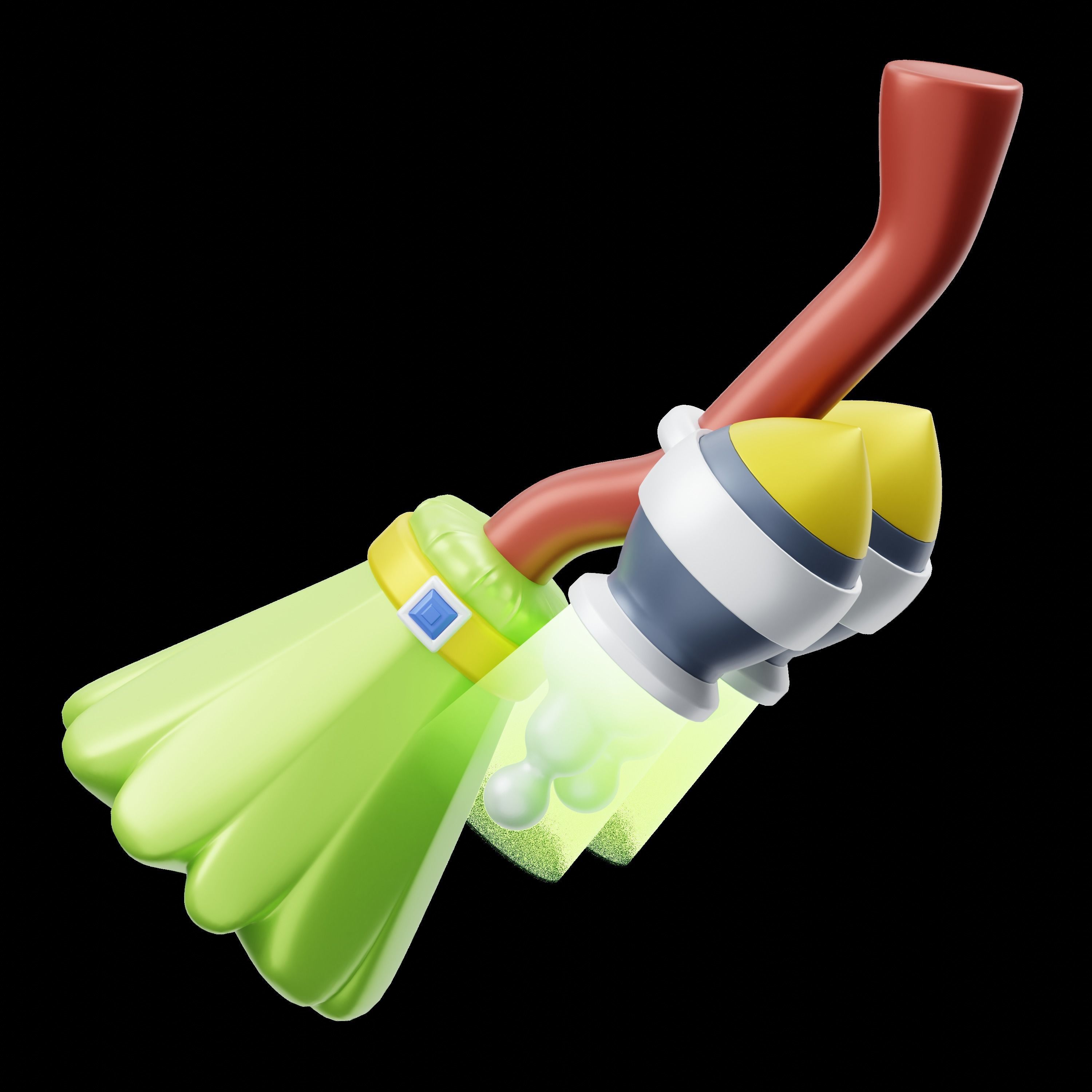 Halloween V2 3D Illustration Low-poly 3D model_4