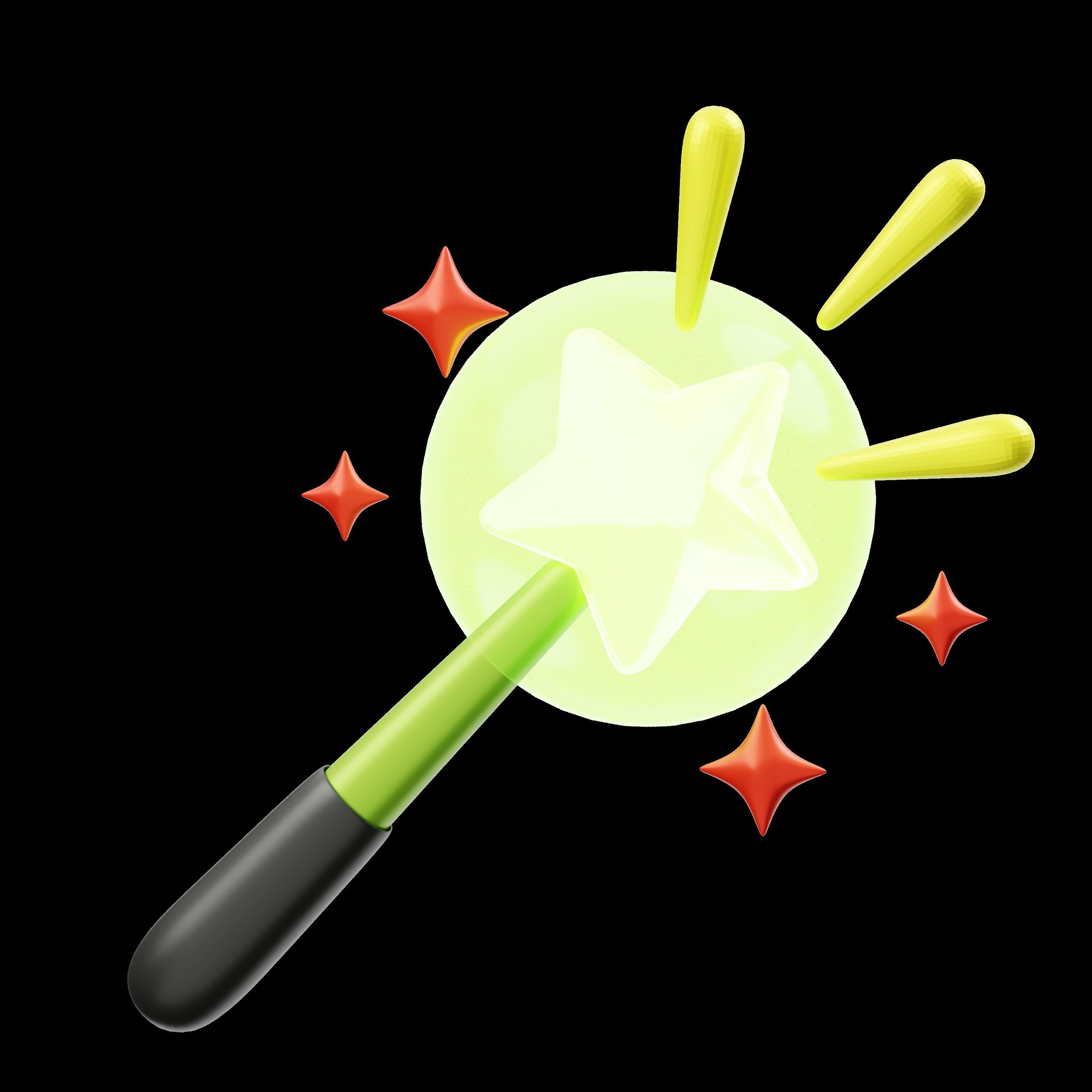 Halloween V2 3D Illustration Low-poly 3D model_1