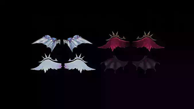 4 wings pack for games