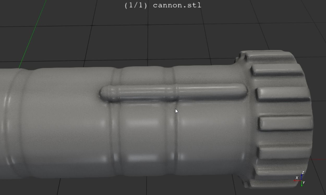 brawlhalla cannon of Isaiah 3D print model_11