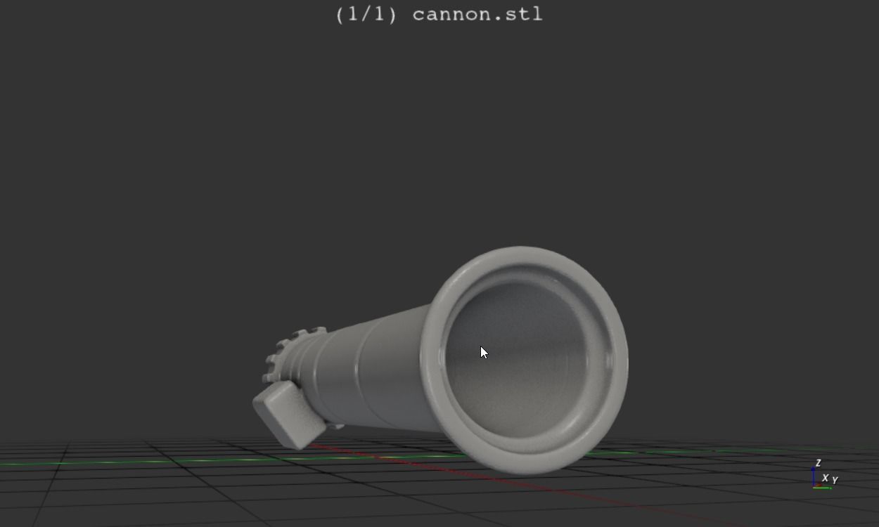 brawlhalla cannon of Isaiah 3D print model_38