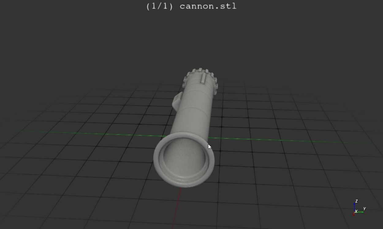 brawlhalla cannon of Isaiah 3D print model_9