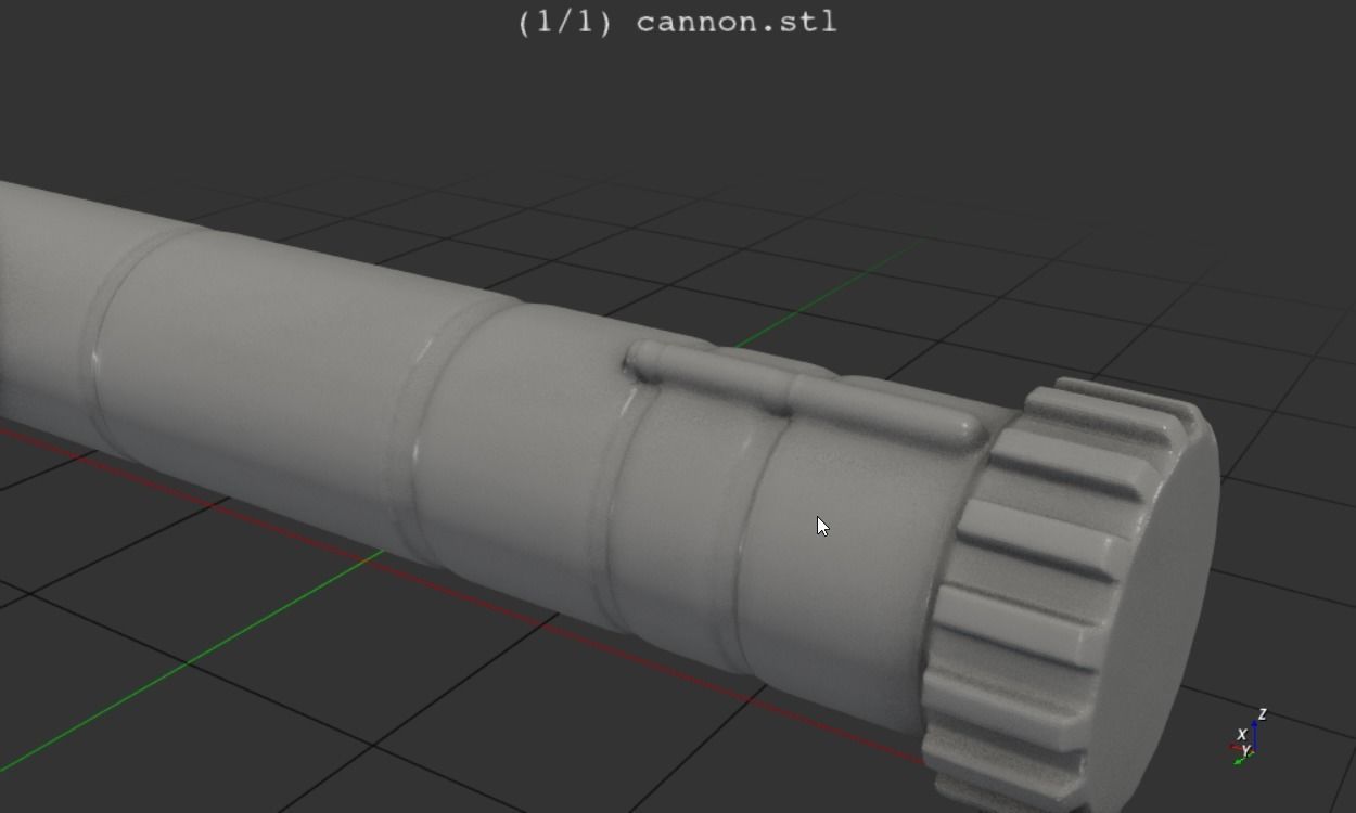 brawlhalla cannon of Isaiah 3D print model_19