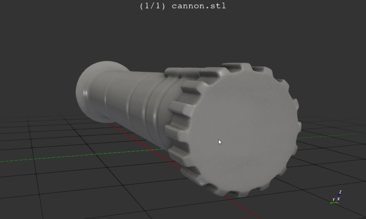 brawlhalla cannon of Isaiah 3D print model_40