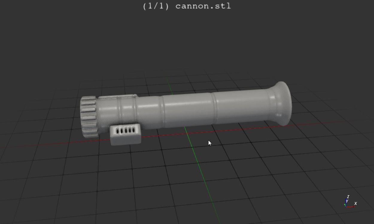 brawlhalla cannon of Isaiah 3D print model_8