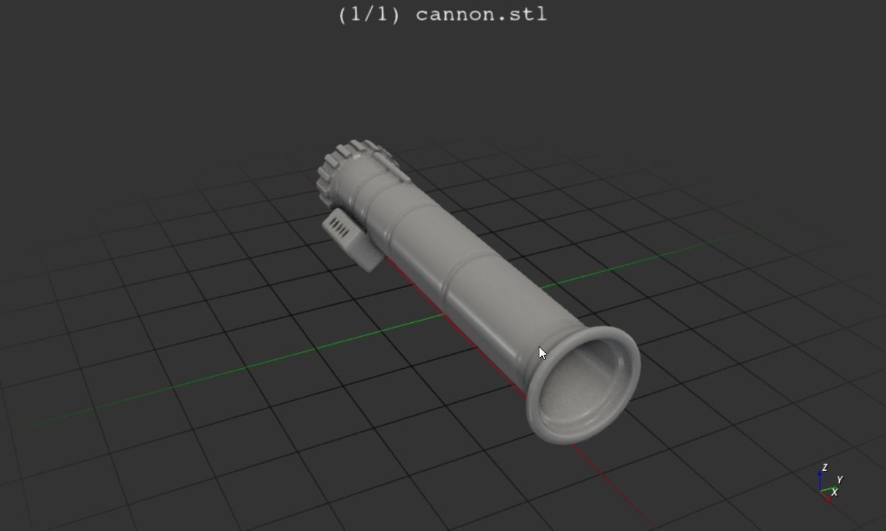 brawlhalla cannon of Isaiah 3D print model_6