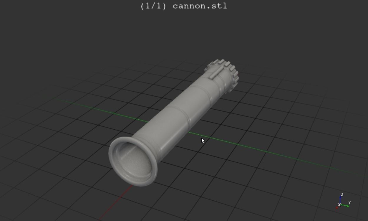 brawlhalla cannon of Isaiah 3D print model_13