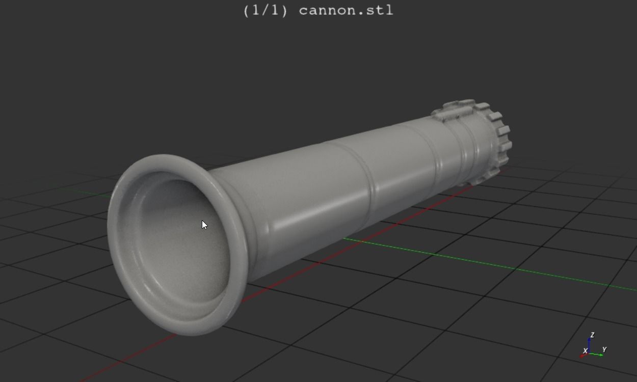 brawlhalla cannon of Isaiah 3D print model_36