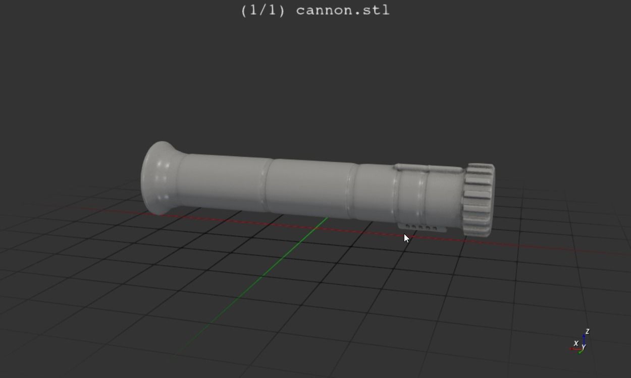 brawlhalla cannon of Isaiah 3D print model_44