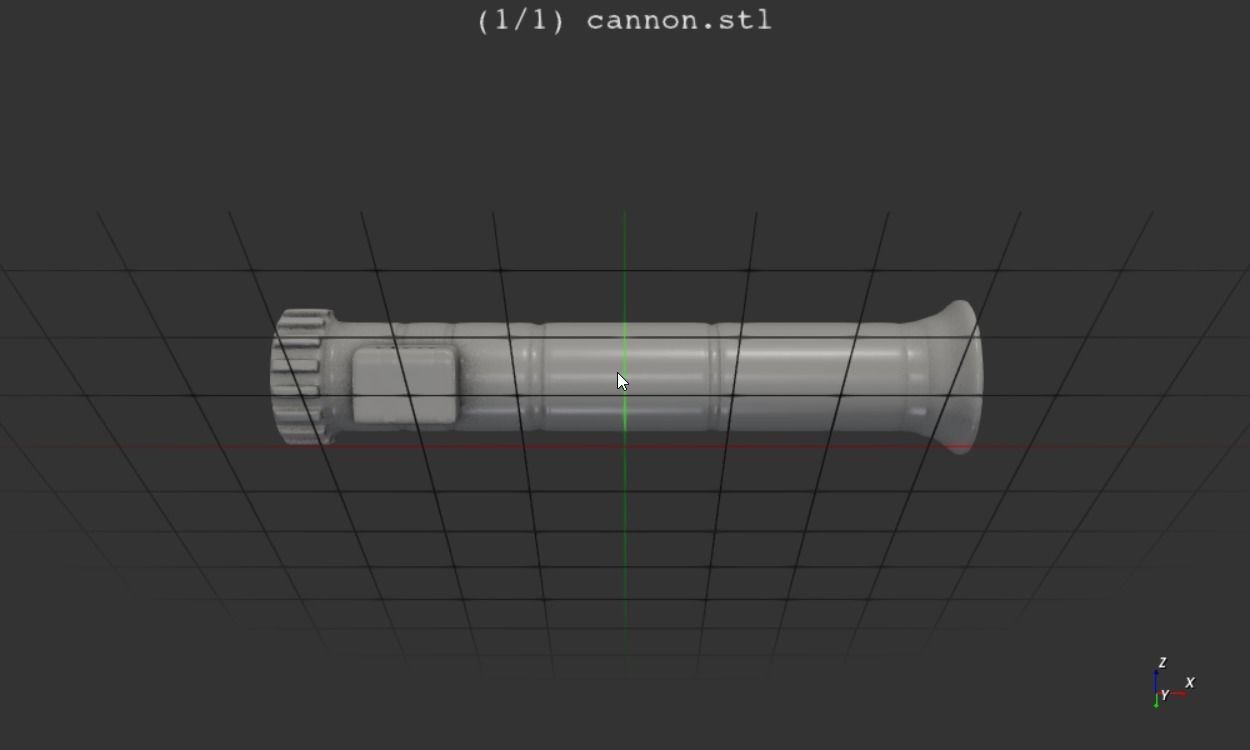 brawlhalla cannon of Isaiah 3D print model_26