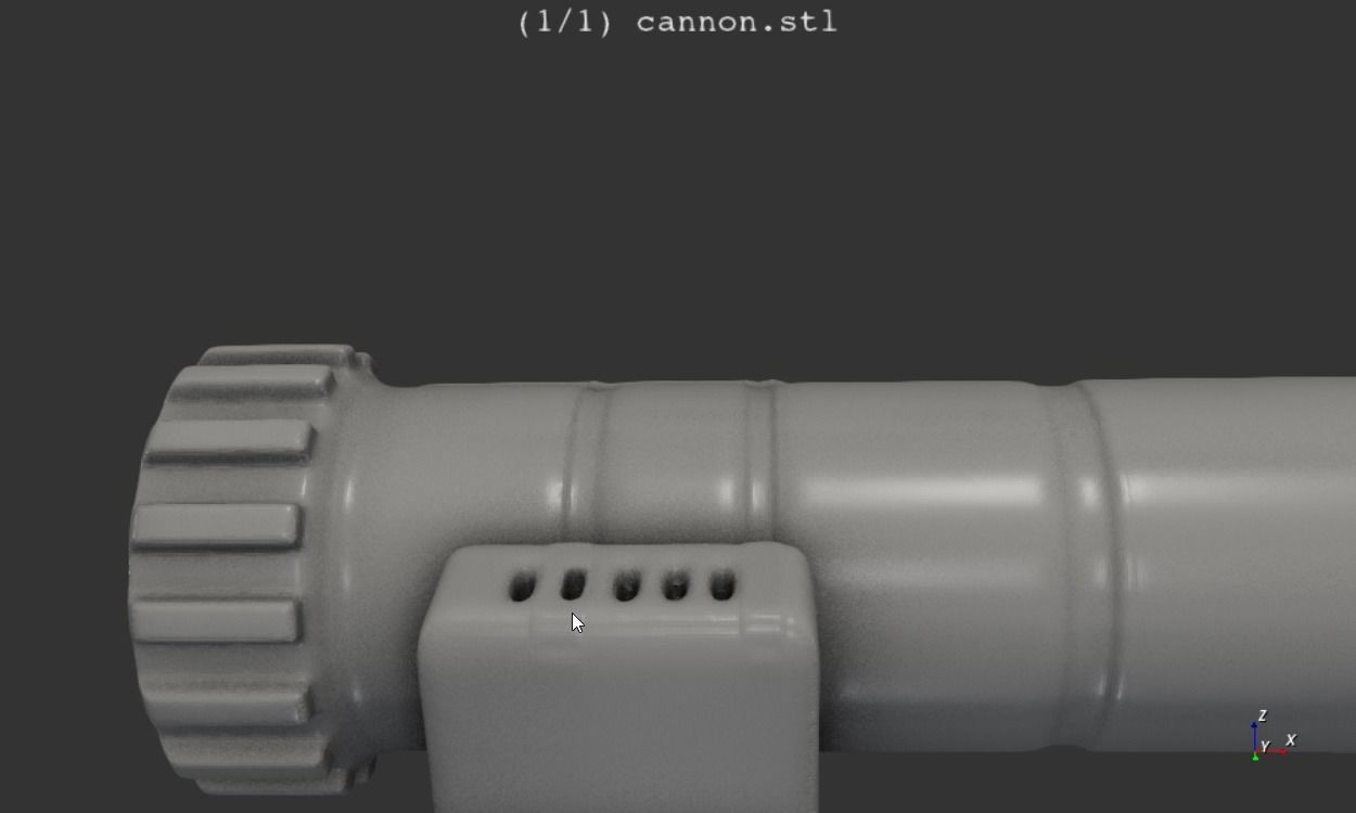 brawlhalla cannon of Isaiah 3D print model_43