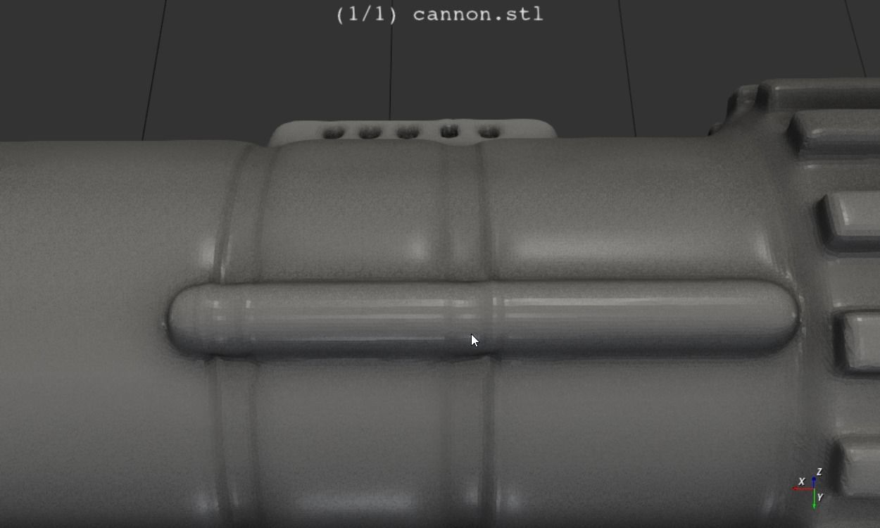 brawlhalla cannon of Isaiah 3D print model_37