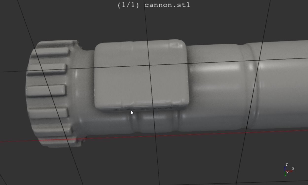 brawlhalla cannon of Isaiah 3D print model_25