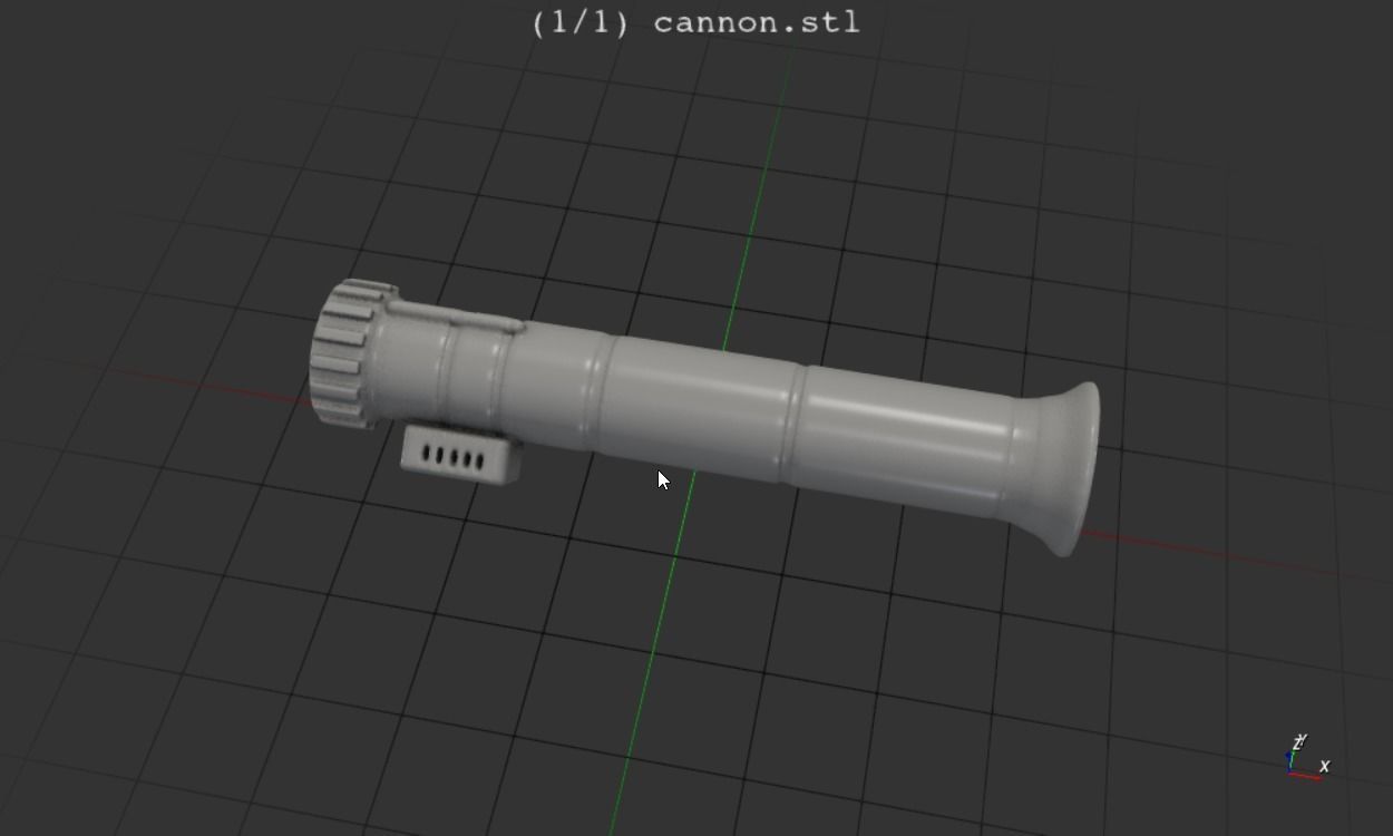 brawlhalla cannon of Isaiah 3D print model_34