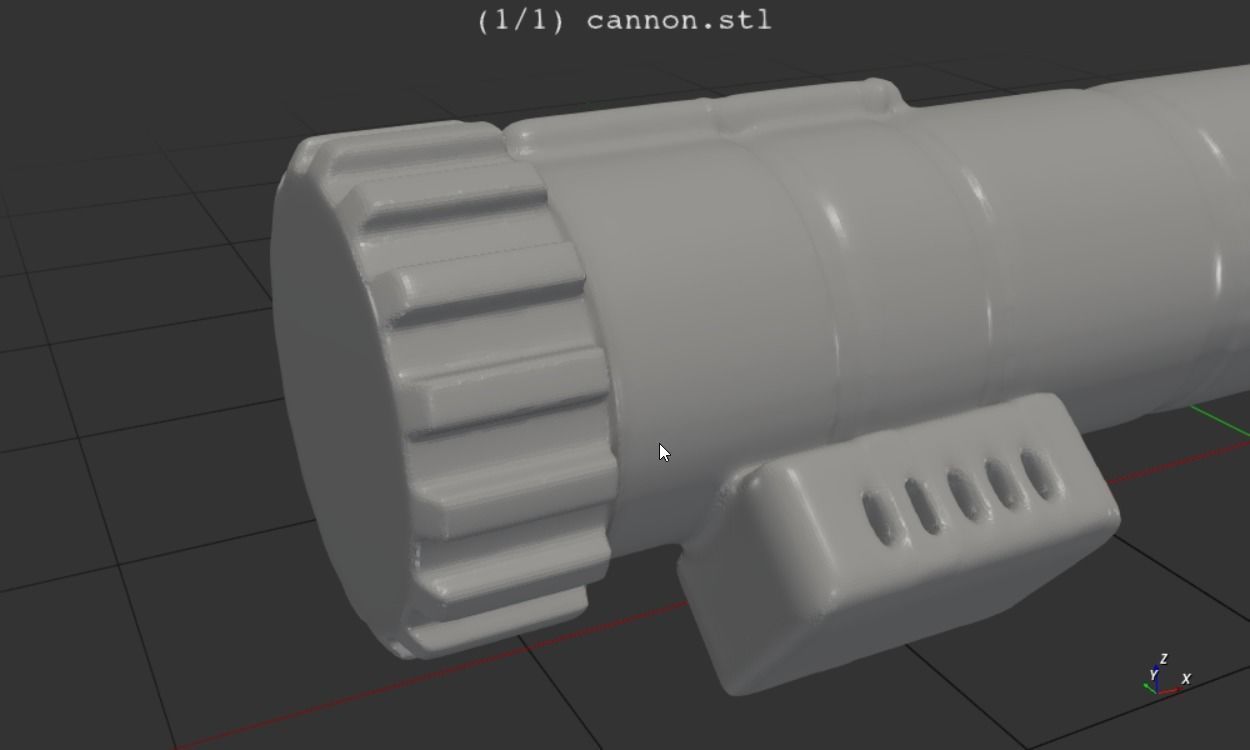 brawlhalla cannon of Isaiah 3D print model_20