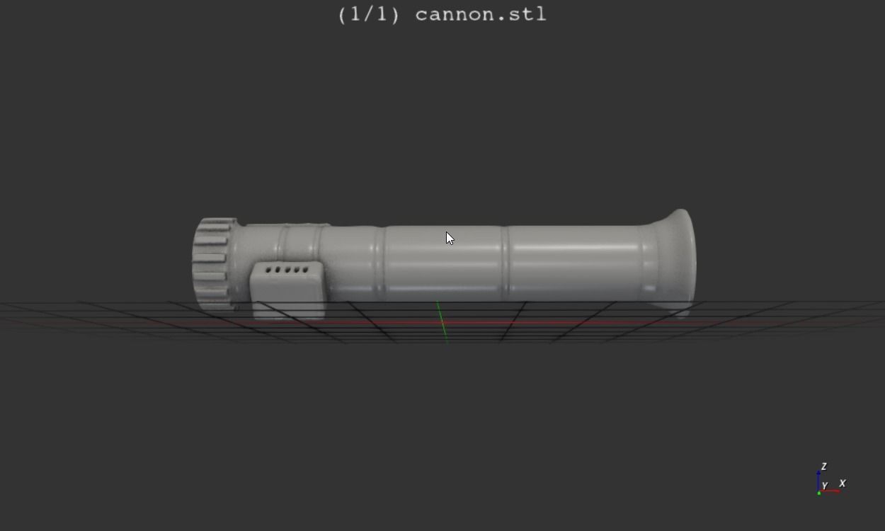 brawlhalla cannon of Isaiah 3D print model_31