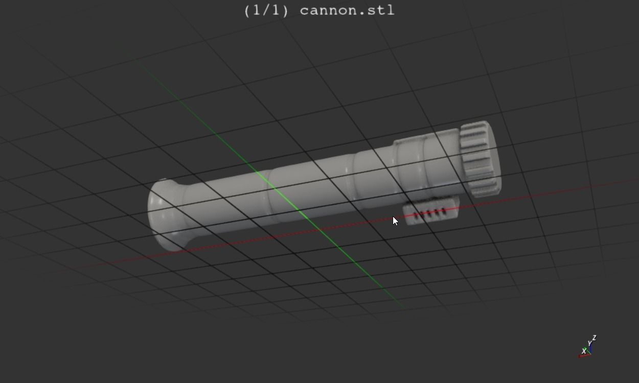 brawlhalla cannon of Isaiah 3D print model_10