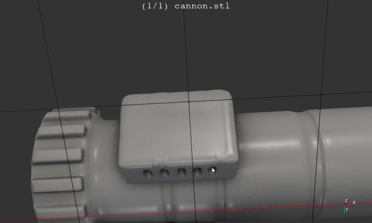 brawlhalla cannon of Isaiah 3D print model_2