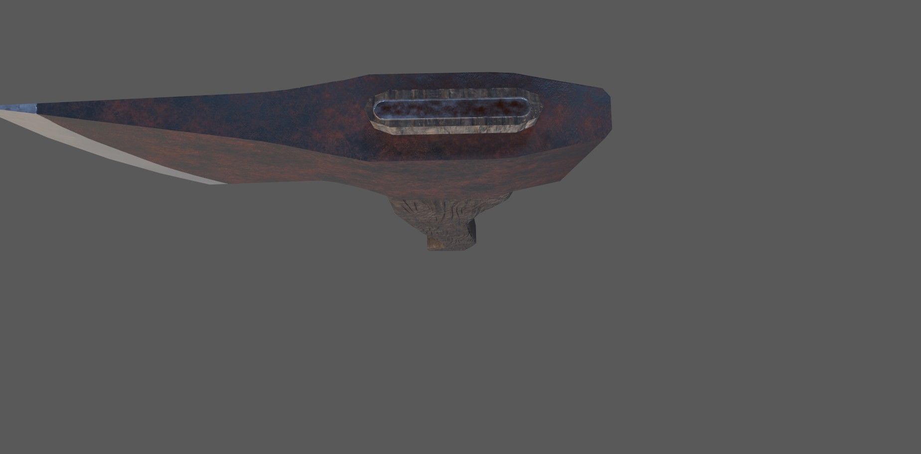 old axe Free low-poly 3D model_5